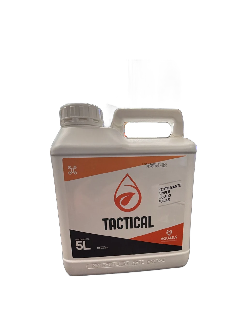 Tactical, coadyuvante y fertilizante foliar en bidón de 5 litros