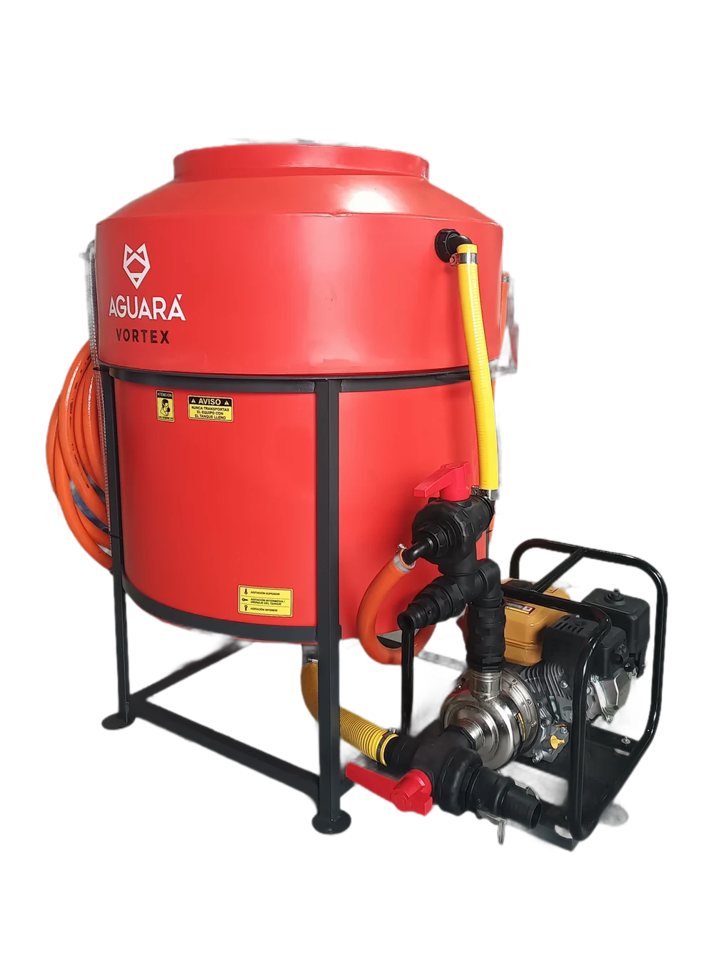 Aguará Vortex 1200 litros con motobomba